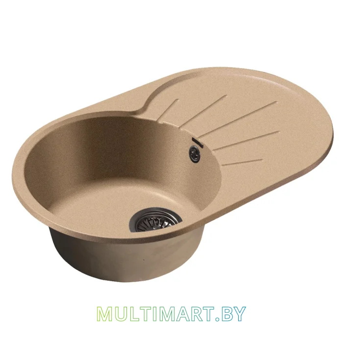 Кухонная мойка GranFest GF-R750L (песочный)